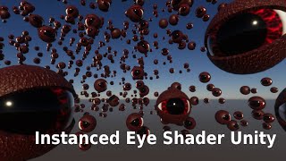 Instanced Eyeball Follow Shader | Unity HDRP