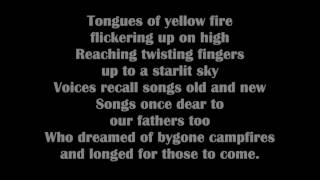 Woodsmoke Song - lyrics