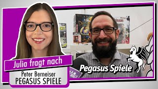 SPIEL 23 - Pegasus Spiele - Interview - Peter Berneiser - Pressetag 2023 - Spiel doch mal!