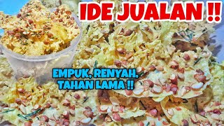 ANTI GAGAL, PEMULA PASTI BISA ‼️BIKIN REMPEYEK PROSES CEPAT, GURIH, EMPUK , RENYAH TAHAN LAMA❗️