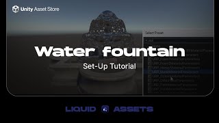 Zibra Liquid. Water Fountain Set-up. Unity Tutorial