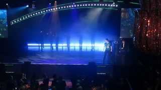 Riverdance performs at testimonial for rugby star Brian O’Driscoll