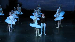 ЛО. 21 04 2016 МАМТ N Somova S Polunin Swan Lake White Adagio hd720