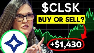 CLSK Stock MASSIVE THURSDAY! (buy now or what?) CLSK stock trading broker review