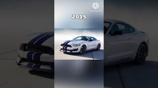 The Evolution of Ford Mustang GT Car (1964~2022)#shorts #viral #viralshort