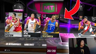 400K DARK MATTER RUSSELL WESTBROOK & BLAKE GRIFFIN PRIME PACK OPENING NBA 2K21 MYTEAM