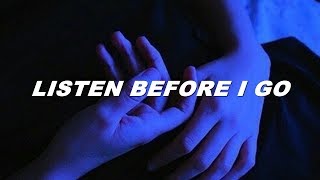 billie eilish - listen before i go (lyrics)