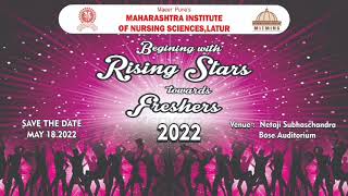 Rising Star Fresher Party | MINS College Latur | Part 5 | Blast The Balloon | Shital Shette