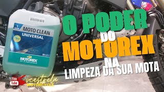 MOTOREX PARA UMA LIMPEZA ESPECOIAL