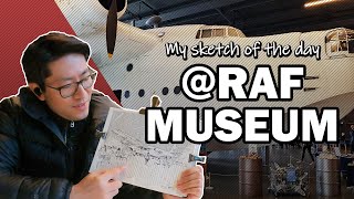 My sketch of the day @ RAF Museum - London