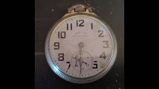 Hamilton Railway Special Pocket Watch Test