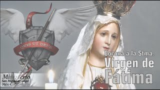 Corona a la santísima Virgen de Fátima