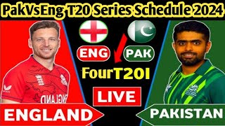 Pakistan vs England T20 Series 2024 in England update