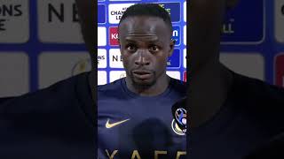 Sadio Mane cheeky reply to media when asked if Al-Nassr will qualify for the next round #mane #cr7