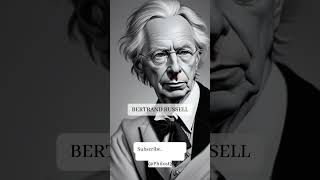 Daily Philosophy: The secret of happiness is this... | Bertrand Russell