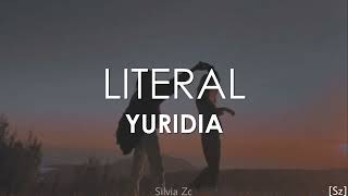 Yuridia - Literal (Letra)