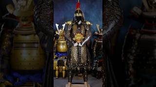 Chinese imperial armor, Ming Emperor Zhu Di, dragon scales, gold armor, iron arms