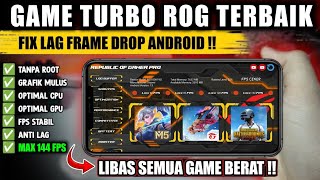 FPS AUTO STABIL‼️ GAME BOOSTER ROG - CARA MENGATASI LAG PATAH PATAH SAAT BERMAIN GAME