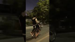 Karachi One Wheeling On Bike #shorts #moto #stunt