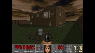 Exploring A Creepy DOOM 1 Map