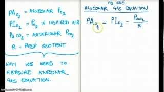 565 FA 12 : HOW TO CALCULATE ALVEO;AR GAS EQUATION