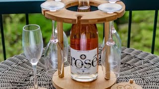 The Perfect Gift for a Wine lover| Personalised Wine Stand