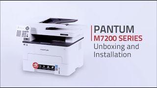 【Laser printer】 M7200 series | Monochrome Unboxing | Pantum