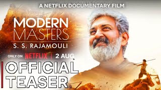 Modern Masters Teaser | Modern Masters Ss Rajamouli | Modern Master Trailer Netflix Ss Rajamouli