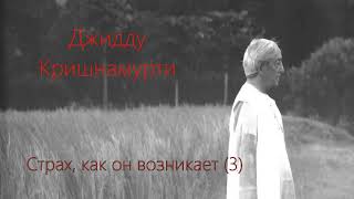 Джидду Кришнамурти  Страх, как он возникает (3)