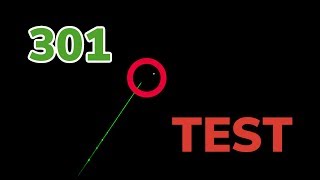 301 Green Laser Pointer Test