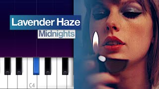 Taylor Swift - Lavender Haze  | Piano Tutorial