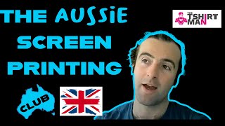 Jordan Boon - The T-Shirt Man (UK) the Aussie Screen Printing Club