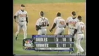 1996 ALCS (Orioles @ Yankees) Game Two [Orioles Tie ALCS]