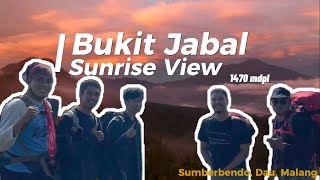 (Sunrise View) Bukit Jabal 1470 mdpl Sumberbendo, Dau, Malang