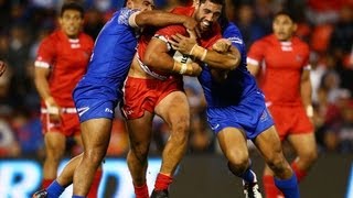 Samoa v Tonga Highlights - Rugby League 2013