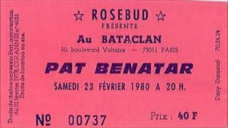 C90-191 01 Pat Benatar "concert au Bataclan à Paris le 23/02/1980"