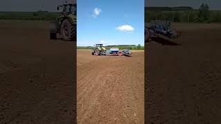 Сезон 2023.Конец посевной гречихи .#посевная#Claas#lemken#кировец#поля