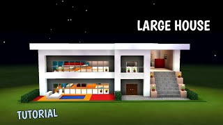 How To Build a Large Modern House in Lokicraft || Large House in Lokicraft Tutorial