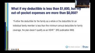 Empowering Businesses, Families, and Communities with Health Savings Plans, Part II: HSAs