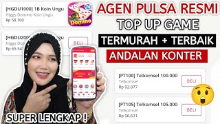 APLIKASI JUAL PULSA & TOPUP GAME TERMURAH ! JUAL CHIP DOMINO TERMURAH ! WeKios