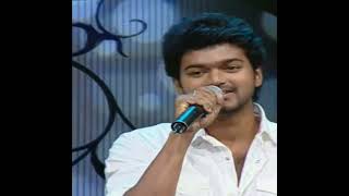 Thalapathy Vijay Singing Inji idupazhagi | Rare video of Thalapathy Vijay