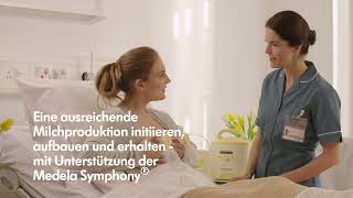 Das INITIAL-Programm der Milchpumpe Symphony starten