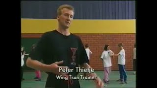 ECKERNFÖRDE im TV - WING TSUN - Unterricht an der Peter Ustinov Schule - 90er Jahre - Peter Thietje