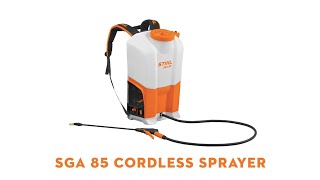 STIHL SGA 85 Cordless Sprayer | STIHL Backpack Sprayer | STIHL AP System | STIHL GB