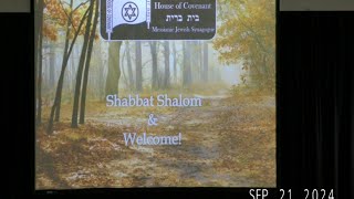 21 Sep 2024 - Shabbat Service