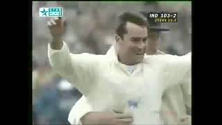 Graham Thorpe bowling Vs India 1996 #cricket #highlights #engvsind #indvseng