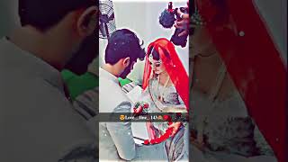 Cute Muslim Couples Nikah Goals Status 😍❤️ #shortvideo #nikah