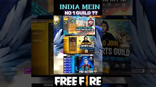 FREEFIRE MOST RAREST GUILD IN INDIA SURVER 😱🤔#shorts #trending #freefire