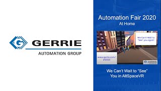 We Can't Wait to See You Again! | Automation Fair 2020 | Gerrie RA Group