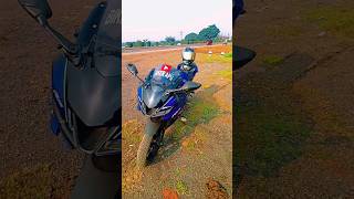 R15 V3 Ride 😲 #trendingshorts #viral #shorts #r15 #bikerapu #rider